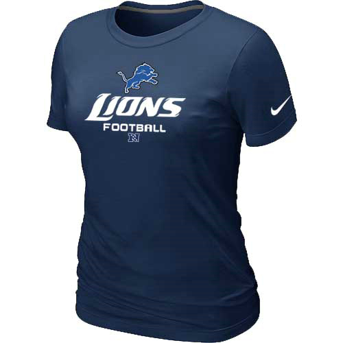 NFL Men's Nike Detroit Lions #11 Marvin Jones Jr Blue Name & Number Pullover Hoodie